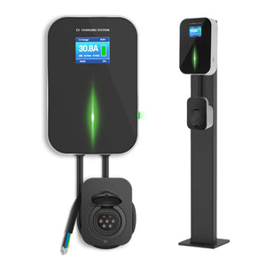Asennusjalka kotilatausasemalle (Besen, Wallbox Pulsar Plus, TeltoCharge)