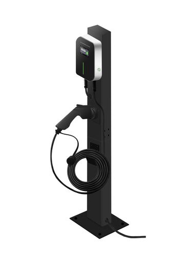 Asennusjalka kotilatausasemalle (Besen, Wallbox Pulsar Plus, TeltoCharge)