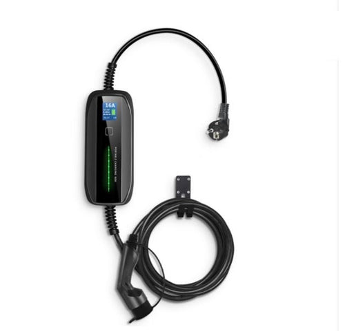 Sähköauton matkalatauslaite, EV Charging Box 3,6kw, Type2, säädettävä 6-16A